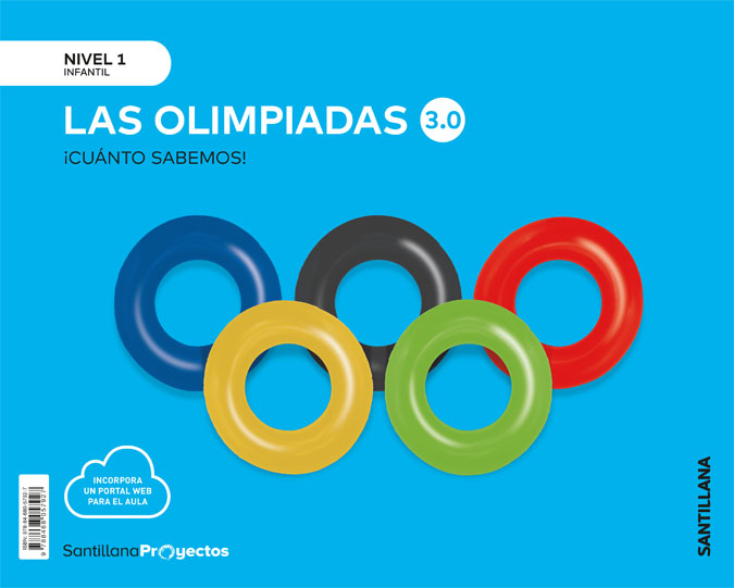 Portada del Libro Nivel 1 Las Olimpiadas 3.0 (3 Años) Cuanto Sabemos de Vv.Aa. - 9788468057927