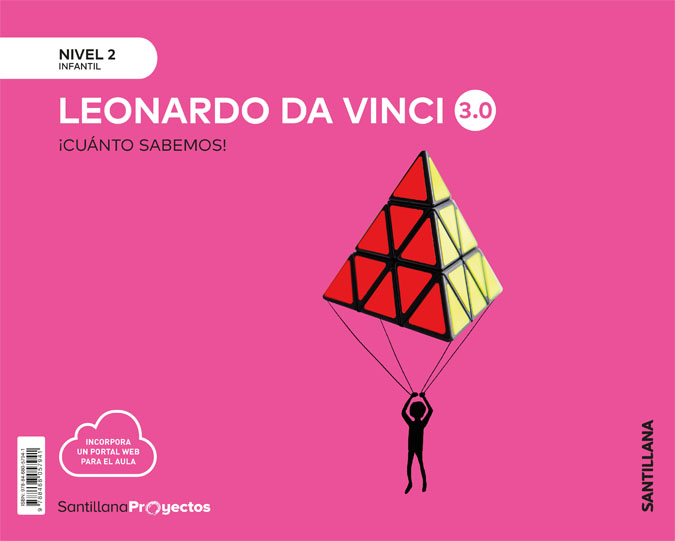 Portada del Libro Nivel 2 Leonardo Vinci 3.0 (4 Años) Cuanto Sabemos de Vv.Aa. - 9788468057941