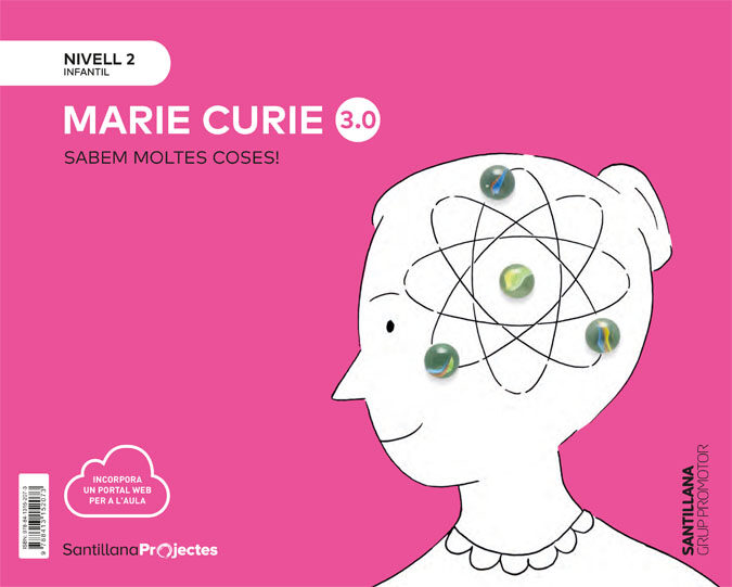 Portada del Libro Nivell 2 Marie Curie 3.0 (4 Anys) Cuanto Sabemos de Vv.Aa. - 9788413152073