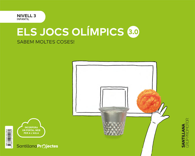 Portada del Libro Nivell 3 Jocs Olimpics (5 Anys) Cuanto Sabemos de Vv.Aa. - 9788413152080