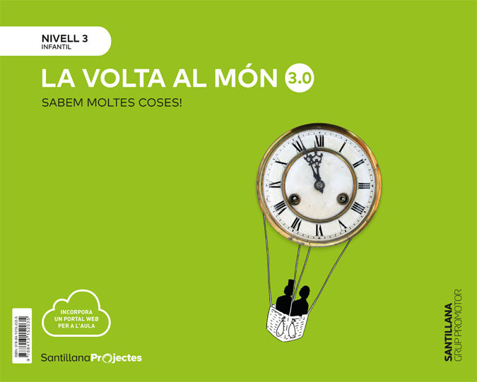 Portada del Libro Nivell 3 Volta Al Mon 3.0 (5 Anys) Cuanto Sabemos de Vv.Aa. - 9788413152035