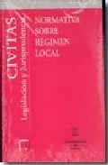 Portada del Libro Normativa Sobre Regimen Local de Vv.Aa. - 9788447024834