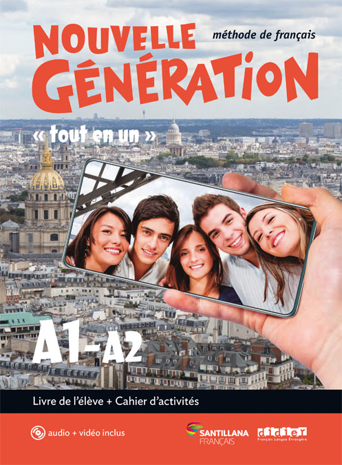 Portada del Libro Nouvelle Generation A1/A2 Livre+Cahier+Cd+Dvd (1º Bachillerato) de Vv.Aa. - 9788490494745