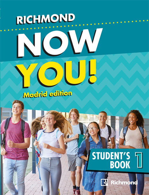 Portada del Libro Now You! 1 Student S Book 1º Eso (Madrid) de Vv.Aa. - 9788466832304