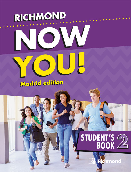 Portada del Libro Now You! 2 Students Book 2º Eso (Madrid) de Vv.Aa. - 9788466832311