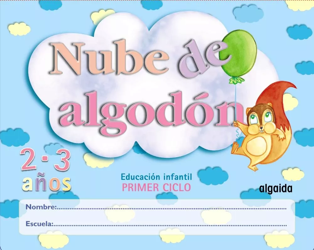 Portada del Libro Nube De Algodon (Educacion Infantil 2-3) de Vv.Aa. - 9788484338956