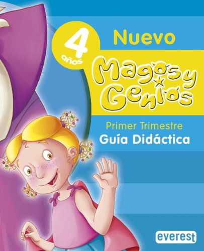 Portada del Libro Nuevos Magos Y Genios 4 Años -Guia Didactica 2º Ciclo de Vv.Aa. - 9788424111991