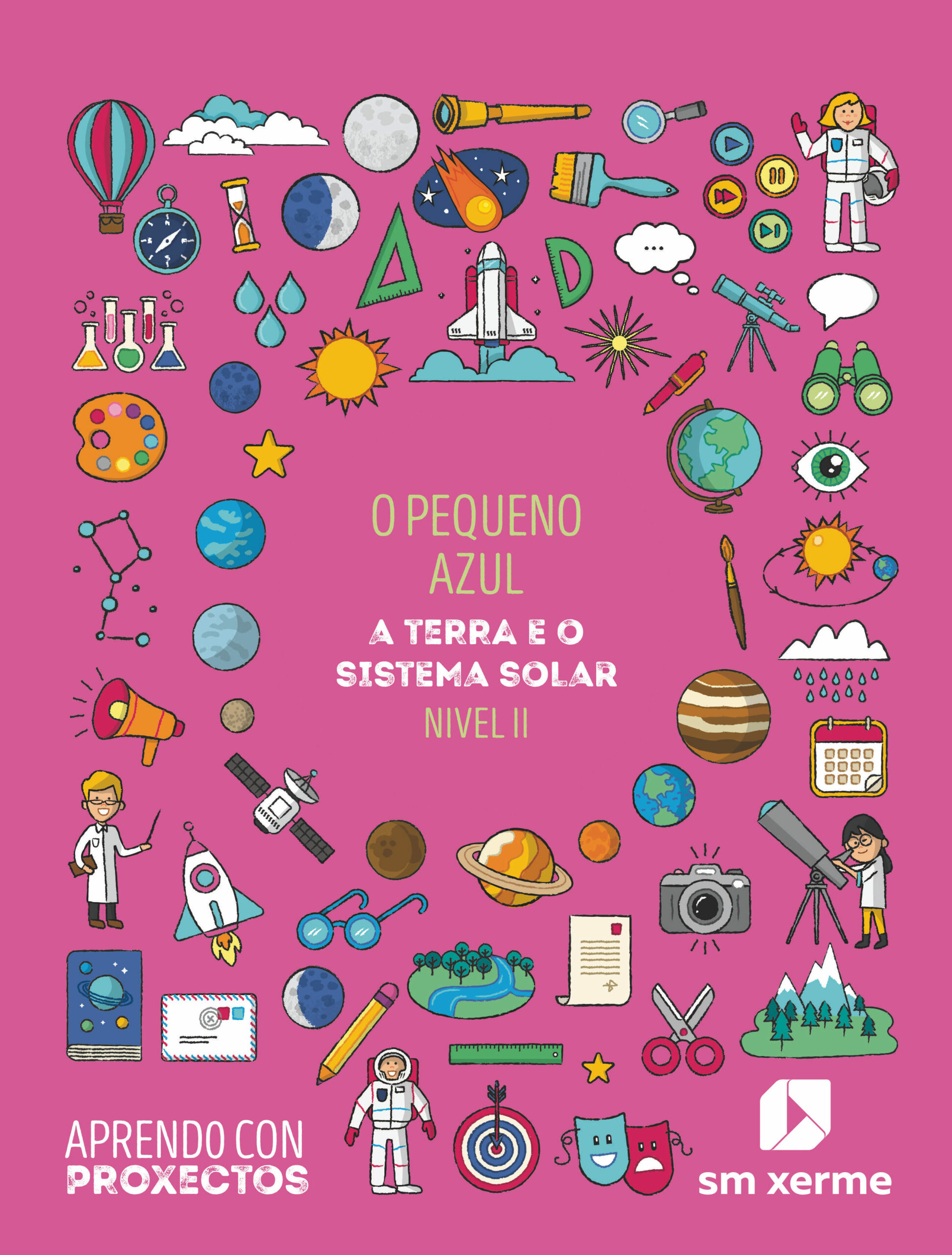 Portada del Libro O Pequeno Azul 3º Educacion Primaria A Prendo Con Proyectos Ed 2020 Ga de Vv.Aa. - 9788498547566