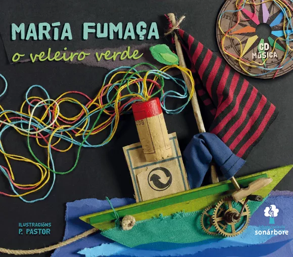Portada del Libro O Veleiro Verde. Maria Fumaça de Vv.Aa. - 9788491514206