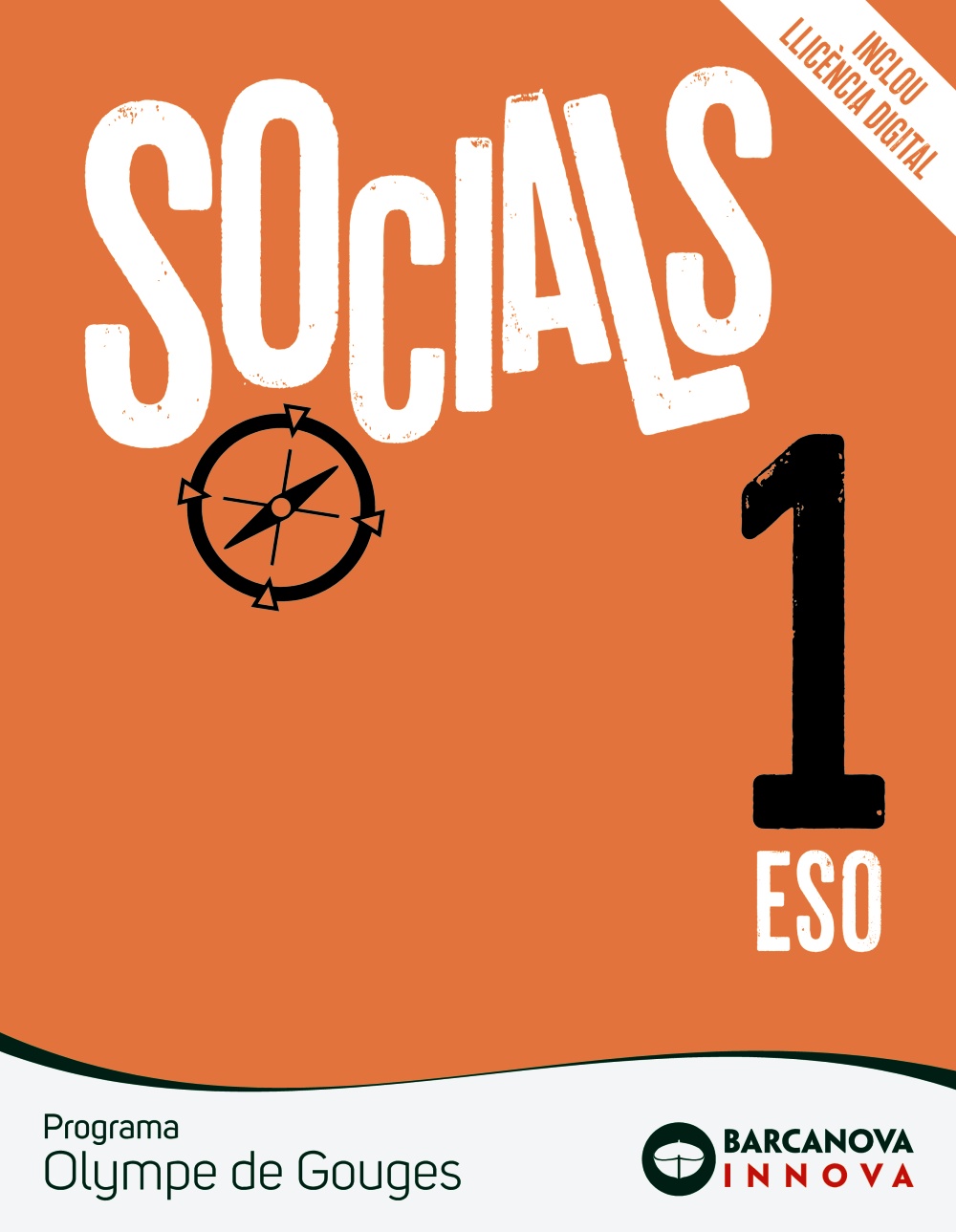 Portada del Libro Olympe De Gouges 1º Eso. Socials Innova (Catalunya) de Vv.Aa. - 9788448951108