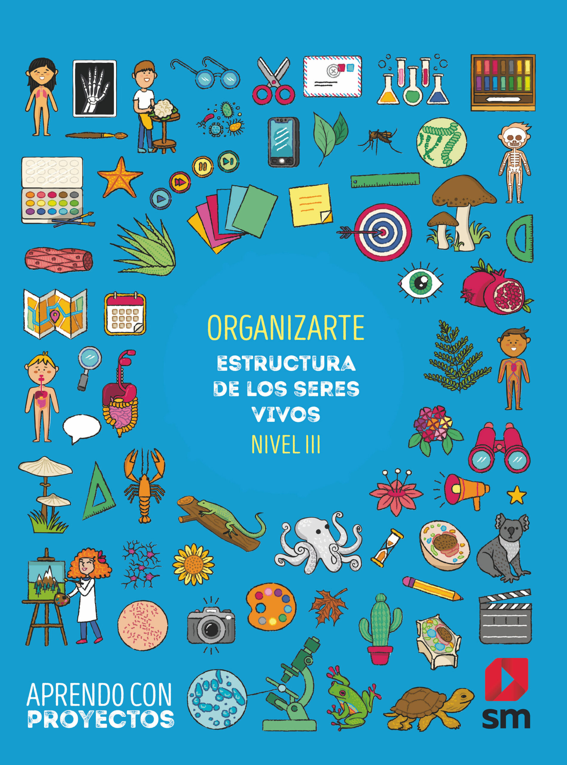 Portada del Libro Organizarte 5º Educacion Primaria Aprendo Con Proyectos Ed 2020 de Vv.Aa. - 9788413183688