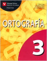 Portada del Libro Ortografia 3 (Eso 1Er Ciclo 1Er Curso) de Vv.Aa. - 9788431677435