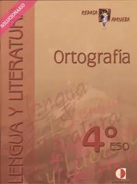 Portada del Libro Ortografia: 4º Eso (Solucionario) de Vv.Aa. - 9788496547513