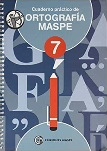 Portada del Libro Ortografia Maspe 7 1º Eso Ed 2020 de Vv.Aa. - 9788488875419