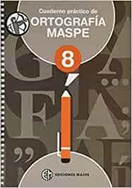 Portada del Libro Ortografia Maspe 8 2º Eso Ed 2020 de Vv.Aa. - 9788488875365