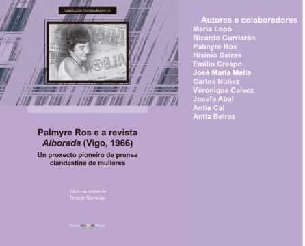 Portada del Libro Palmyre Ros E A Revista Alborada (Vigo 1966) de Vv.Aa. - 9788493992187