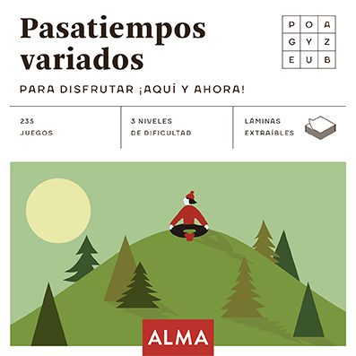 Portada del Libro Pasatiempos Variados Para Disfrutar ¡Aquí Y Ahora! de Vv.Aa. - 9788418008702