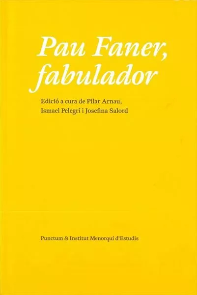 Portada del Libro Pau Faner Fabulador de Vv.Aa. - 9788412074901