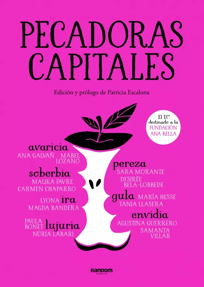 Portada del Libro Pecadoras Capitales de Vv.Aa. - 9788417247645