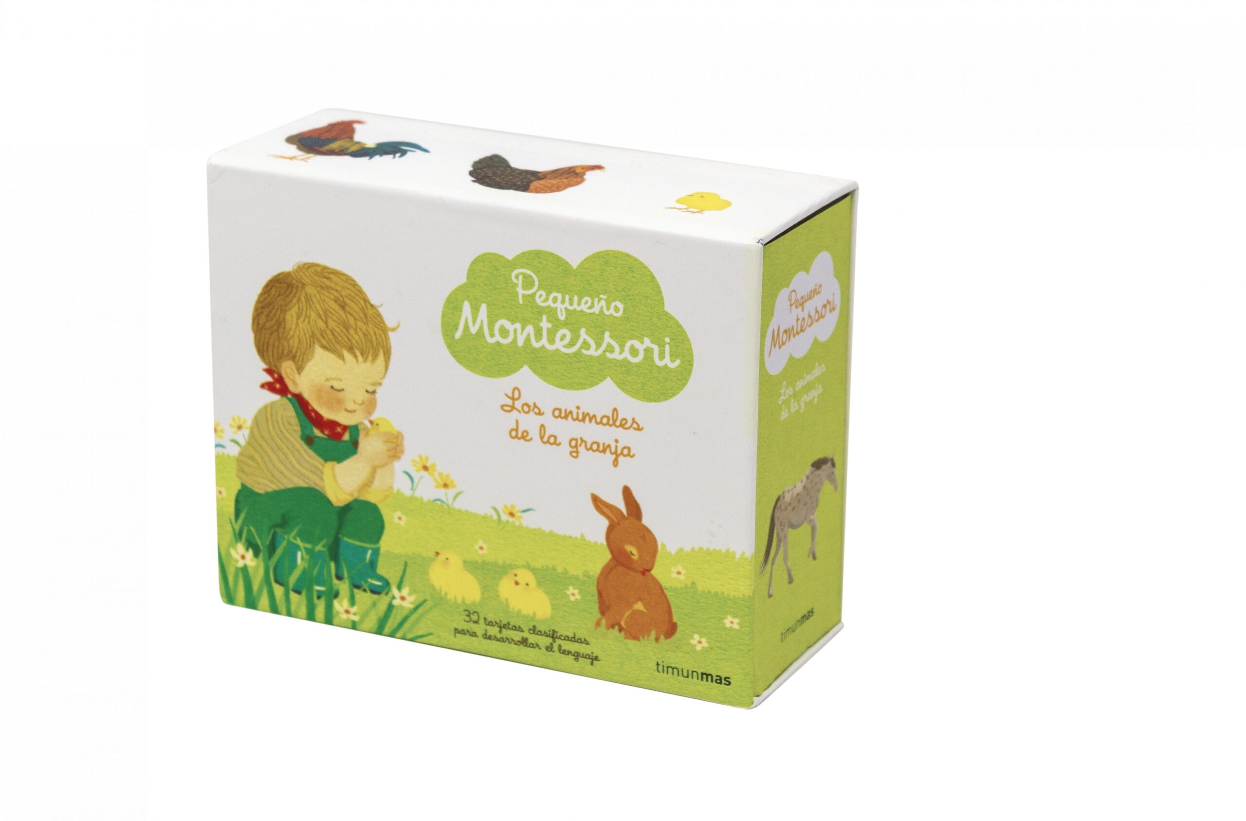 Portada del Libro Pequeño Montessori. Los Animales De La Granja de Vv.Aa. - 9788408221289