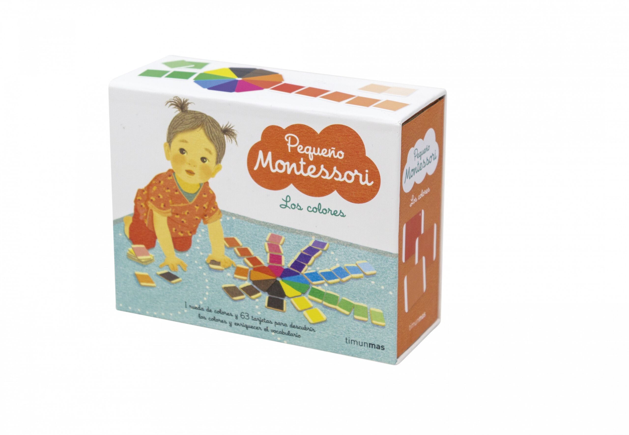 Portada del Libro Pequeño Montessori. Los Colores de Vv.Aa. - 9788408221272