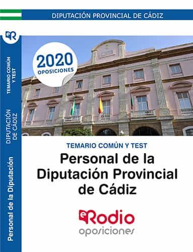 Portada del Libro Personal De La Diputación De Cádiz. Temario Común Y Test. de Vv.Aa. - 9788417976866