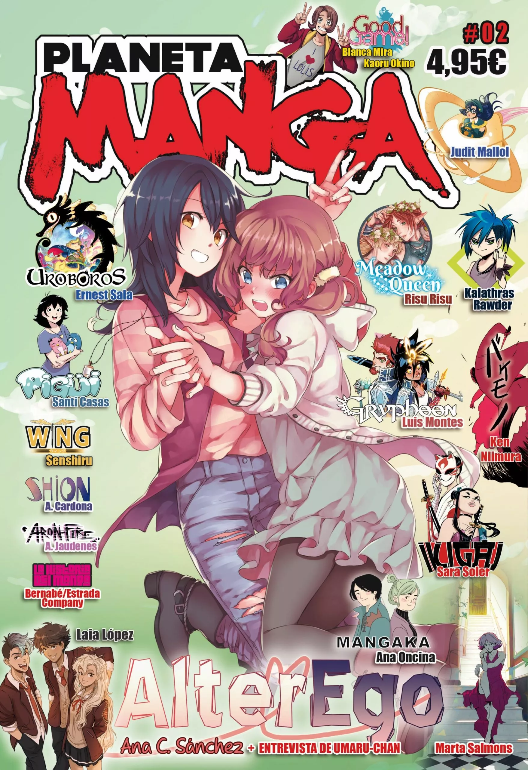 Portada del Libro Planeta Manga Nº 02 de Vv.Aa. - 9788413411354