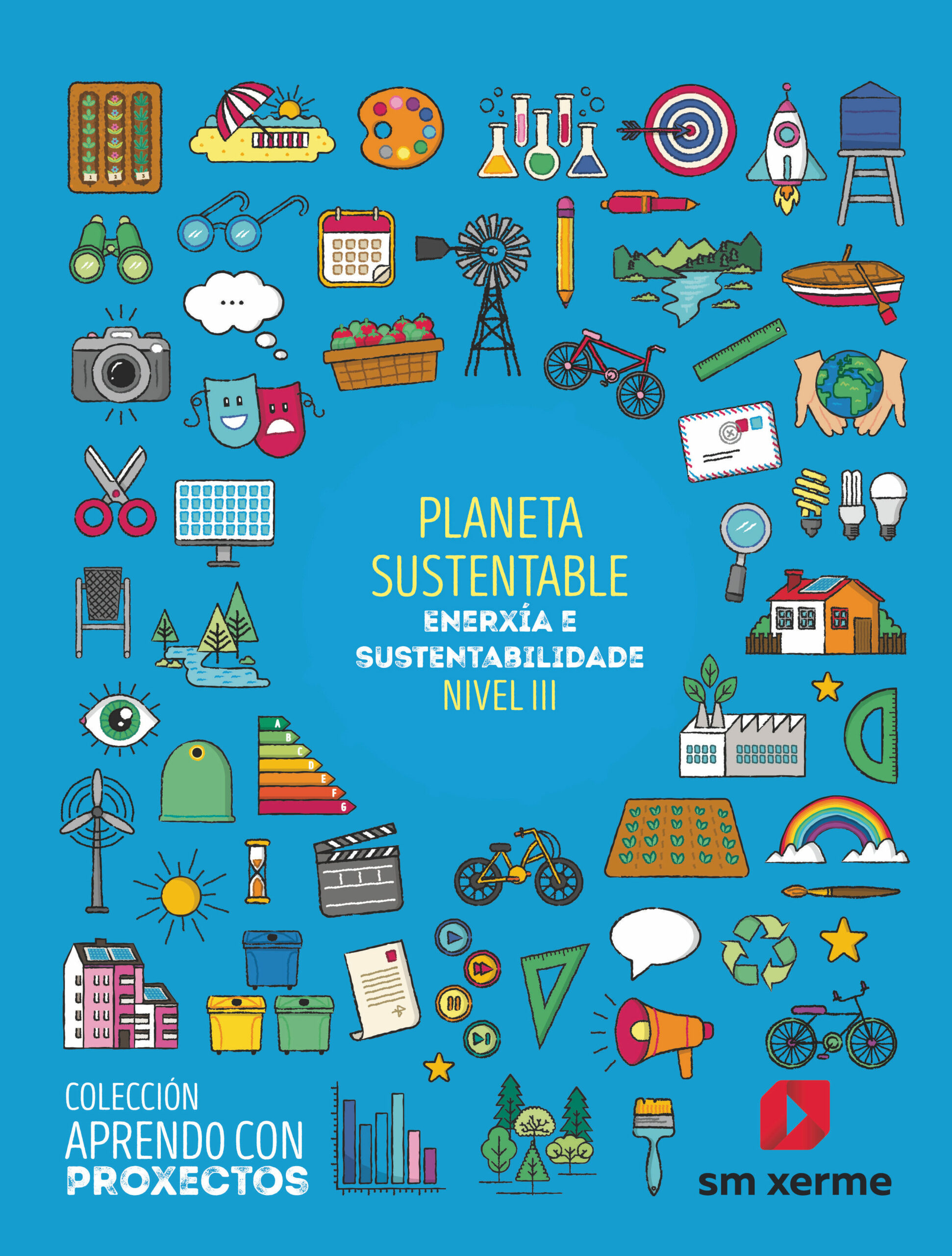 Portada del Libro Planeta Sustentable 5º Educacion Primaria Aprendo Con Proyectos Ed 202 de Vv.Aa. - 9788498547498