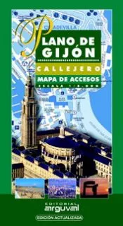 Portada del Libro Plano Callejero Gijon (Mapa De Accesos. Escala 1/8000) de Vv.Aa. - 9788495948823