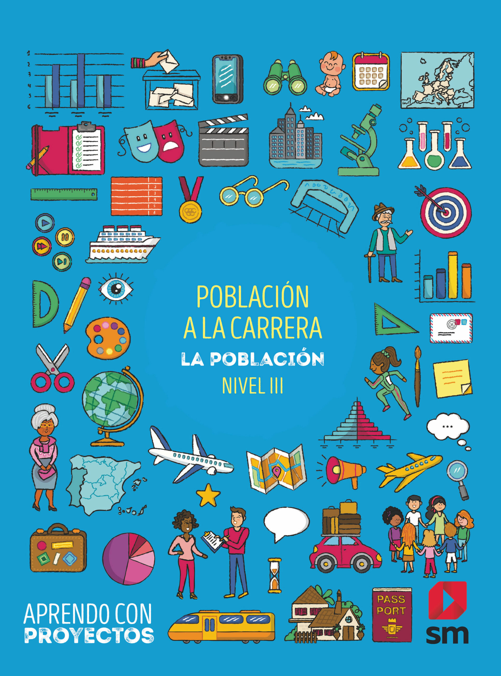 Portada del Libro Poblacion A La Carrera 5º Educacion Primaria Aprendo Con Proyectos Ed de Vv.Aa. - 9788413183473