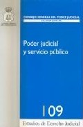 Portada del Libro Poder Judicial Y Servicio Publico de Vv.Aa. - 9788496809260