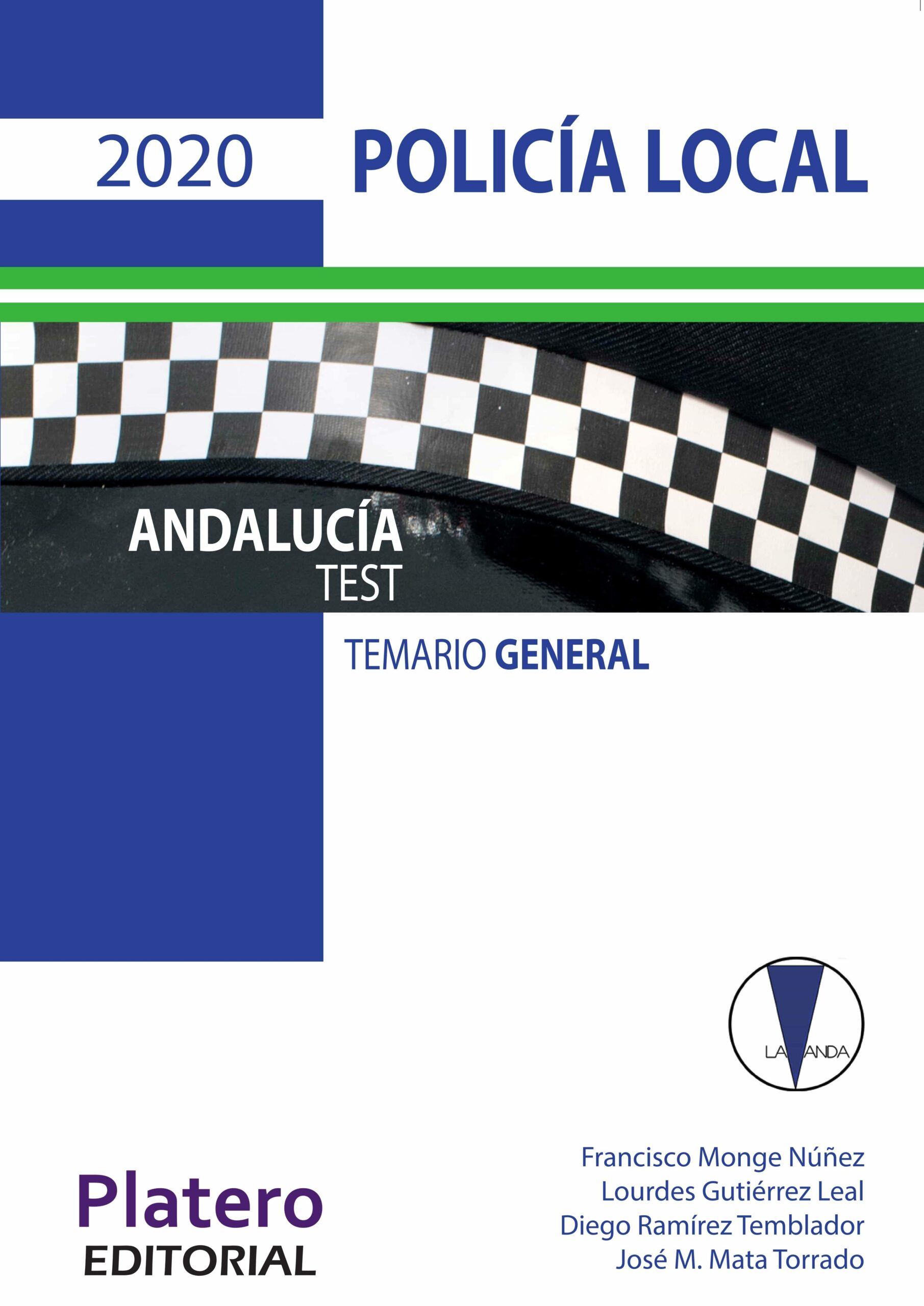 Portada del Libro Policía Local De Andalucía. Test Por Materias de Vv.Aa. - 9788412158120