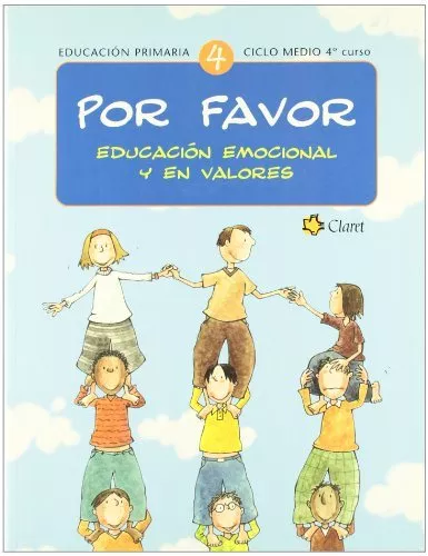 Portada del Libro Por Favor 4: Educacion Emocional Y En Valores (Educacion Primaria ) (4 de Vv.Aa. - 9788482978055