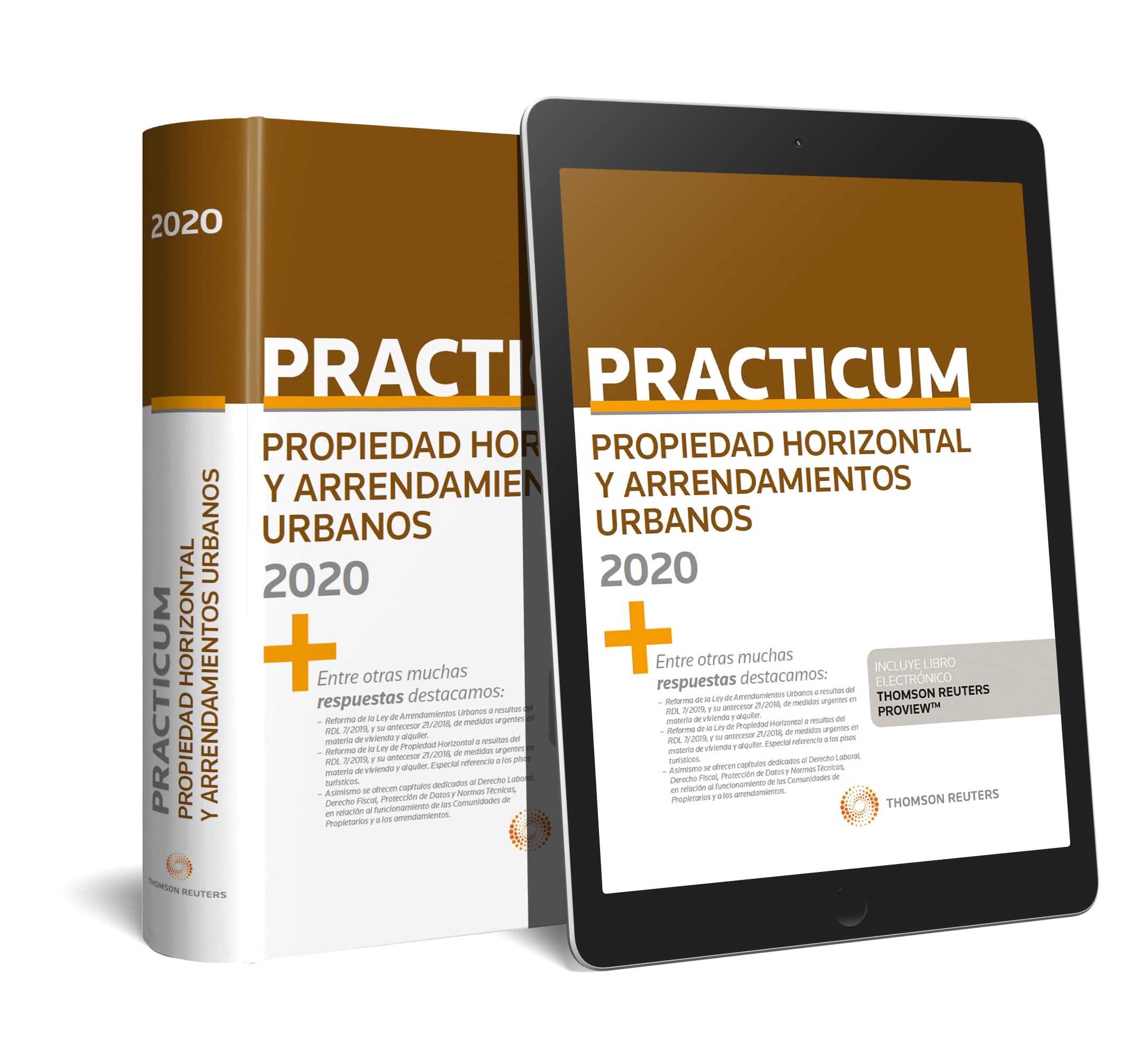 Portada del Libro Practicum Propiedad Horizontal Y Arrendamientos Urbanos 2020 de Vv.Aa. - 9788413088143