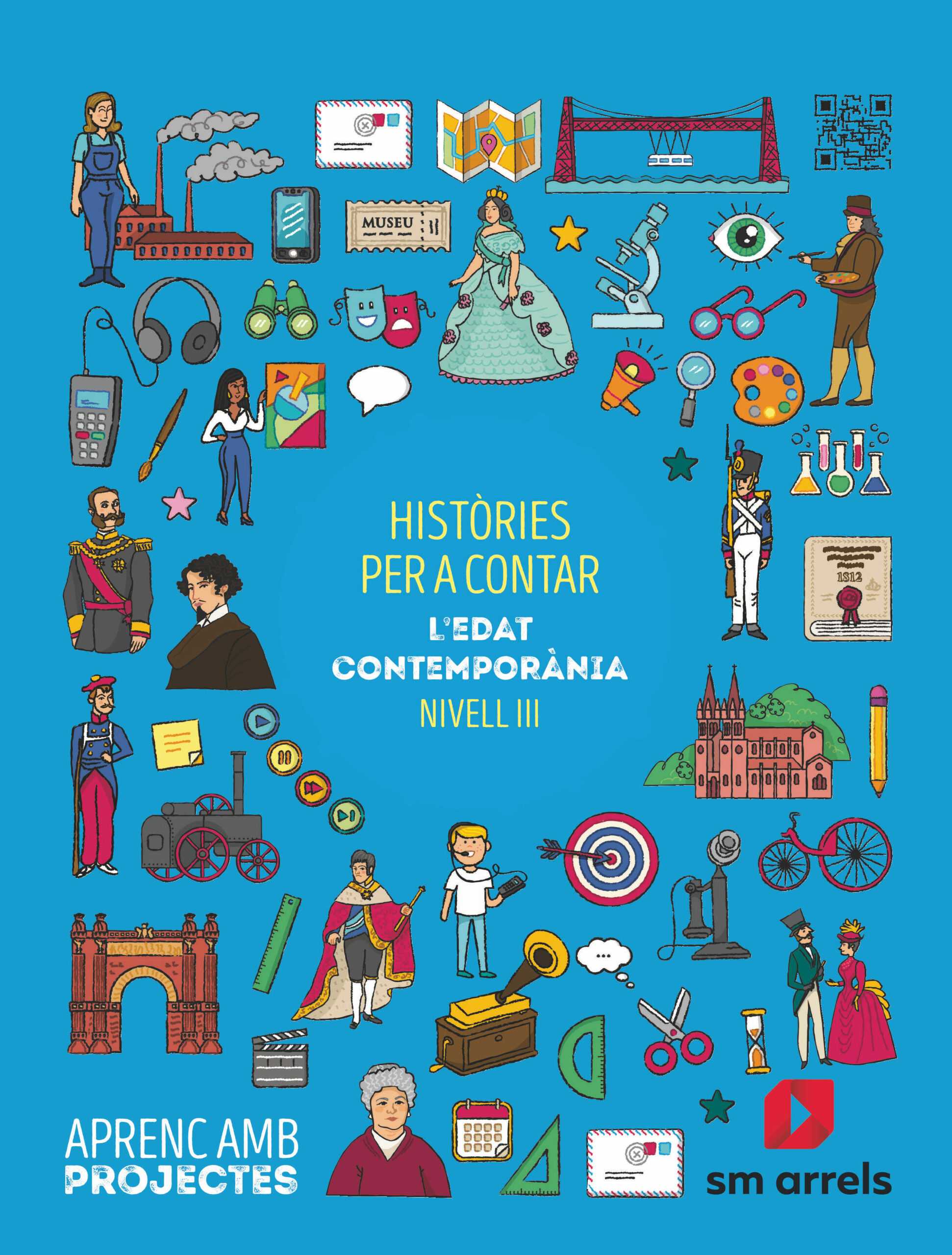 Portada del Libro Proyecto Edad Contemporánea 5º Educacion Primaria Aprendo Con Proyecto de Vv.Aa. - 9788413184210
