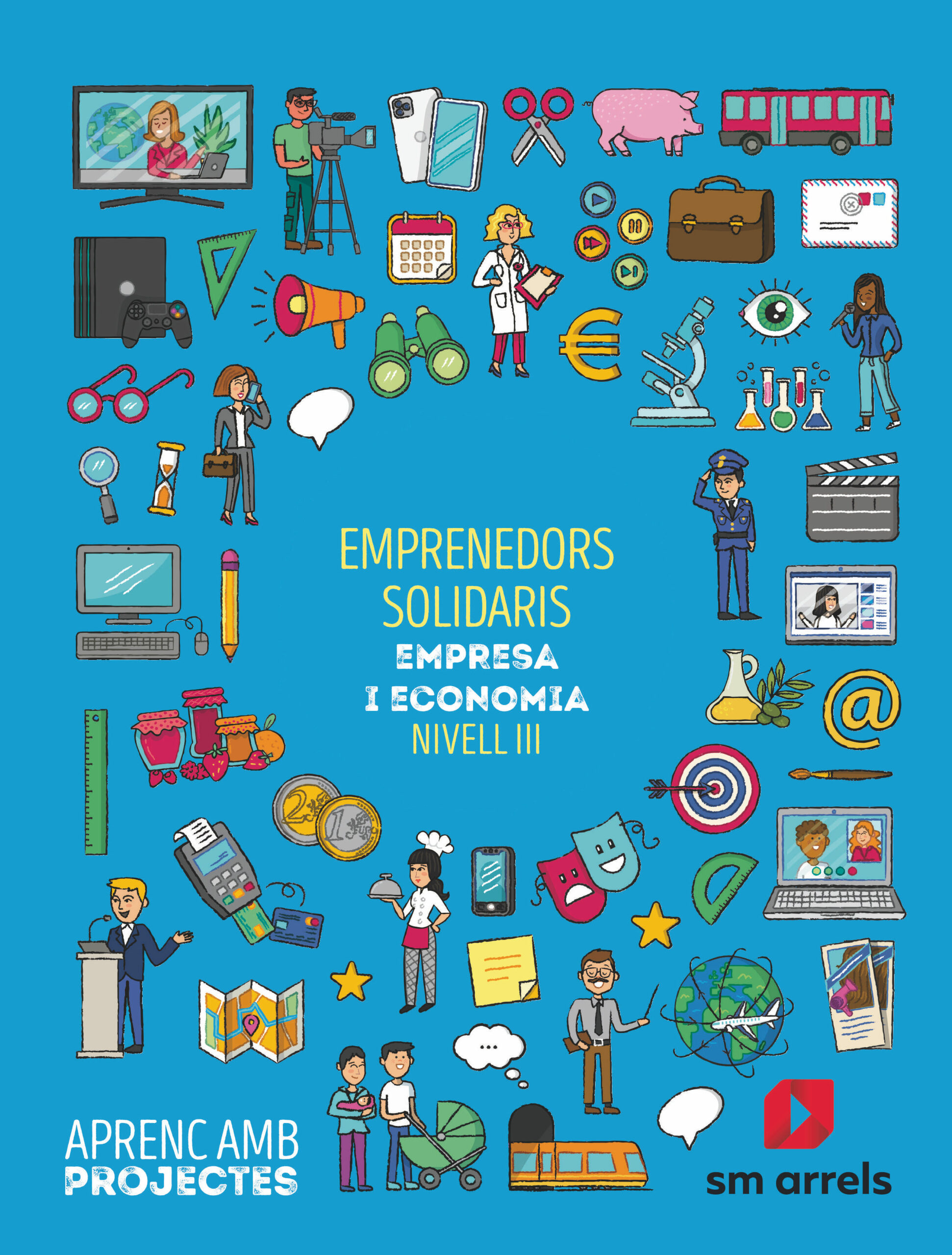 Portada del Libro Proyecto Empresa Y Economía 5º Educacion Primaria Aprendo Con Proyecto de Vv.Aa. - 9788413184197