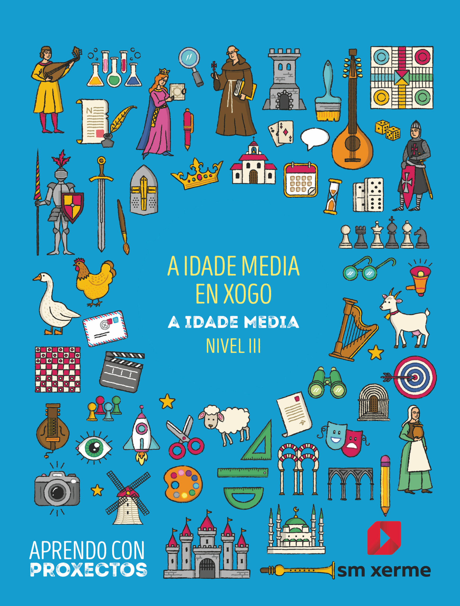 Portada del Libro Proyecto La Edad Media En Juego 5º Educacion Primaria Aprendo Con Proy de Vv.Aa. - 9788498547603