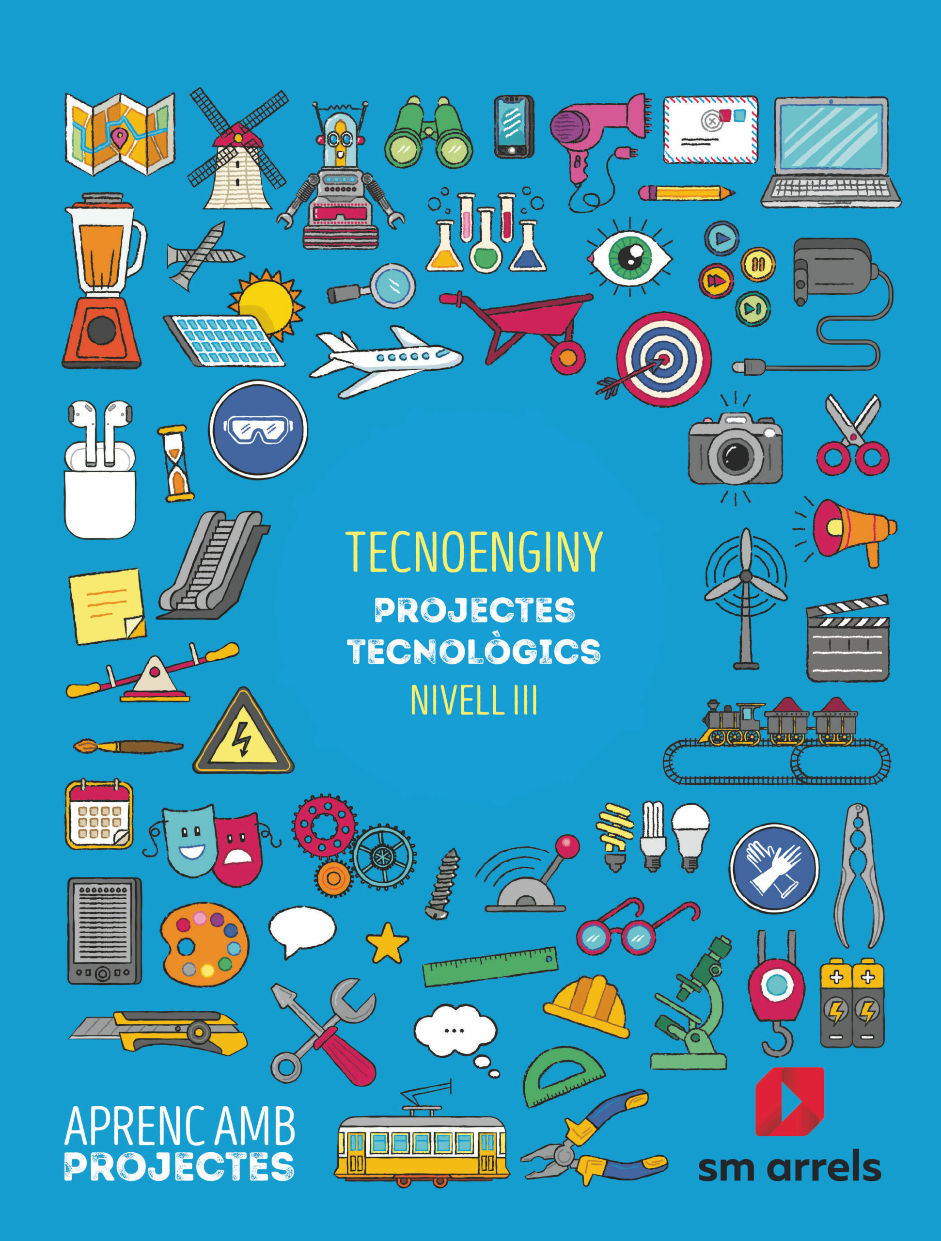 Portada del Libro Proyecto Tecnológicos 5º Educacion Primaria Aprendo Con Proyectos Ed 2 de Vv.Aa. - 9788413184173