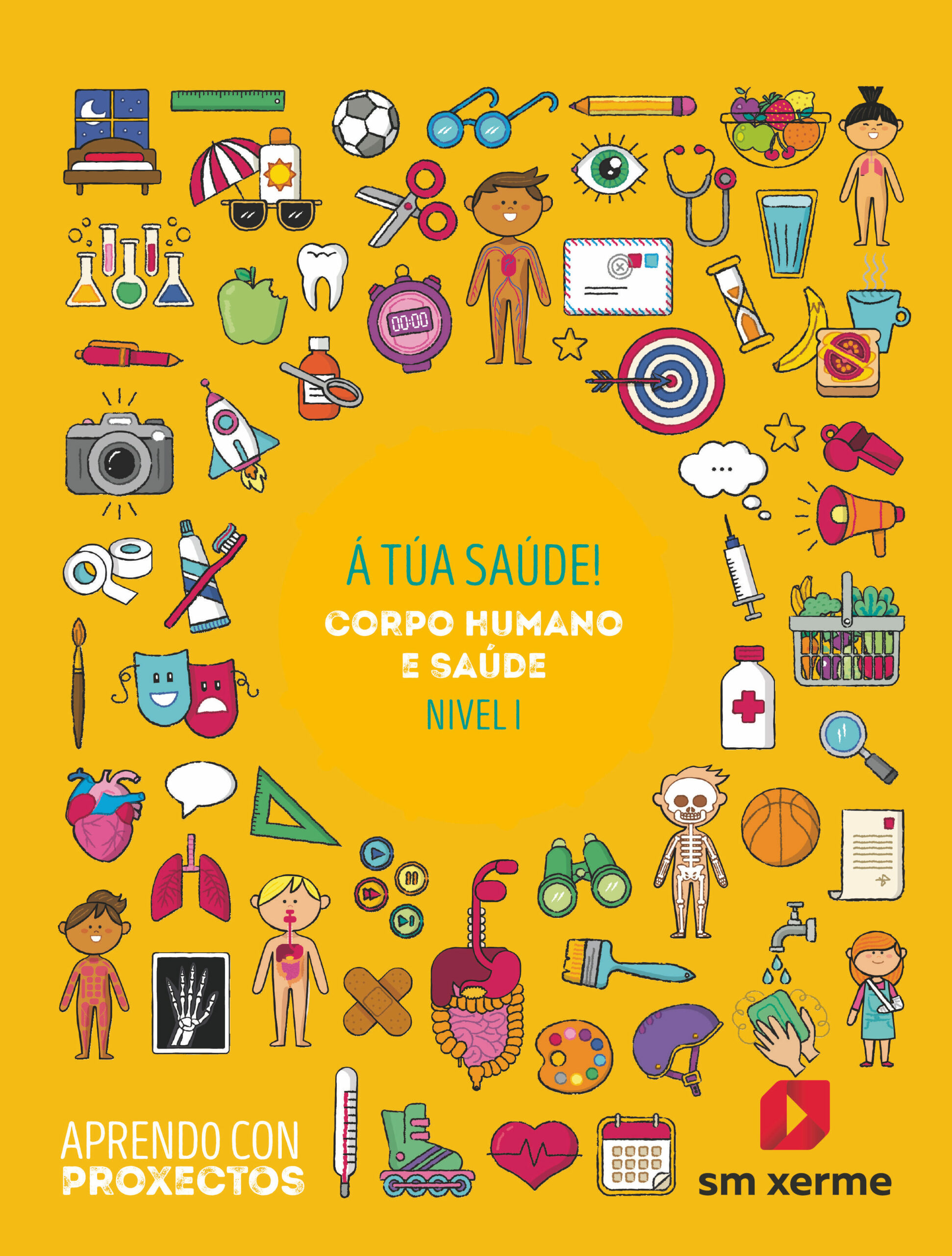 Portada del Libro Proyecto ¡A Tu Salud! 1º Educacion Primaria Aprendo Con Proyectos Ed 2 de Vv.Aa. - 9788498547641