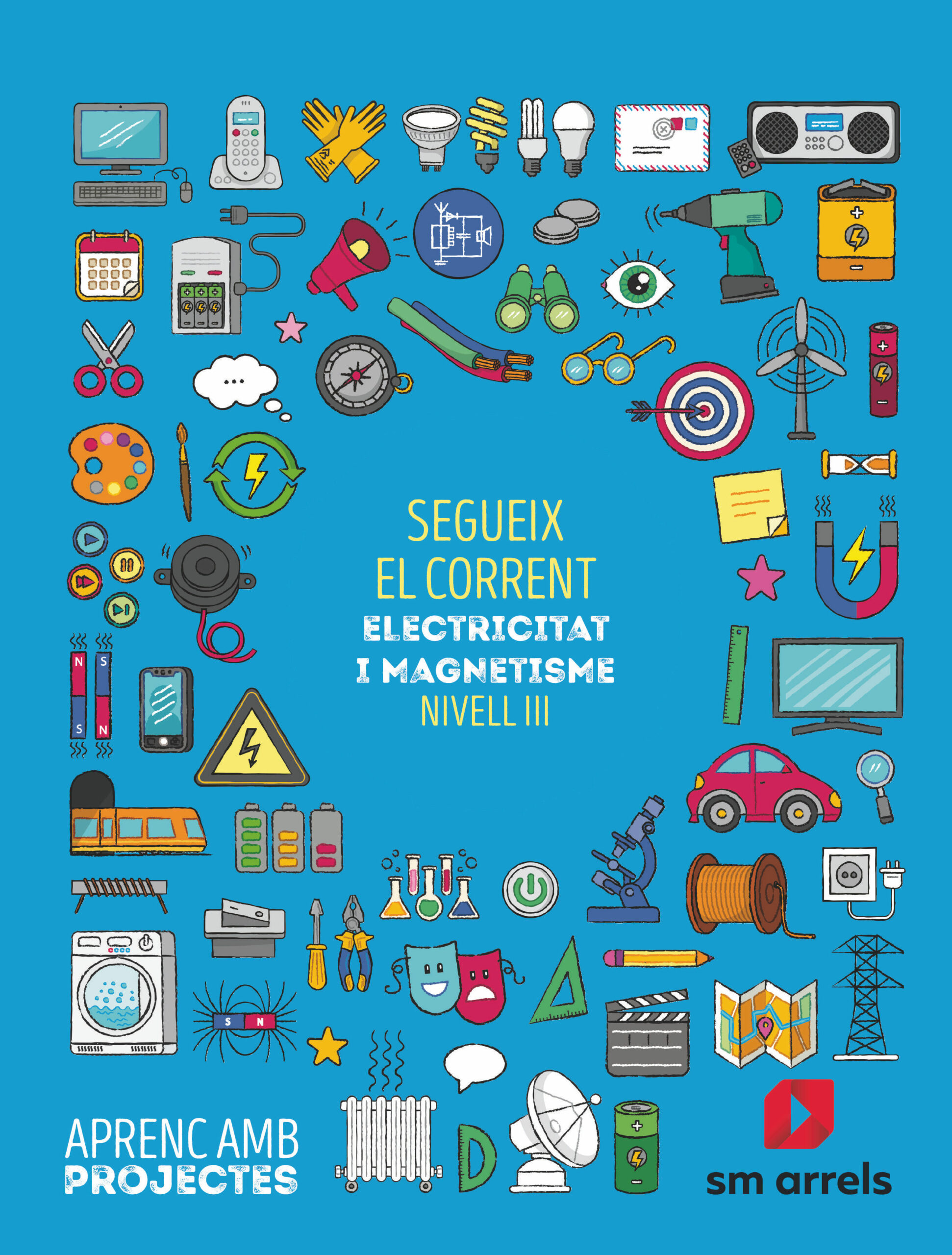 Portada del Libro Proyoyecto Electricidad-Magnetismo 5º Educacion Primaria Aprendo Con P de Vv.Aa. - 9788413184166