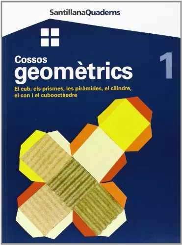 Portada del Libro Quadern Cossos Geometrics Nº 1 de Vv.Aa. - 9788484357292