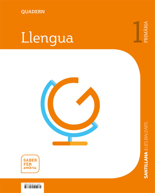 Portada del Libro Quadern Llengua 1º Primaria (Illes Balears) Saber Hacer Contigo de Vv.Aa. - 9788414114261