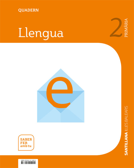 Portada del Libro Quadern Llengua 2º Primaria (Illes Balears) Saber Hacer Contigo de Vv.Aa. - 9788414114902