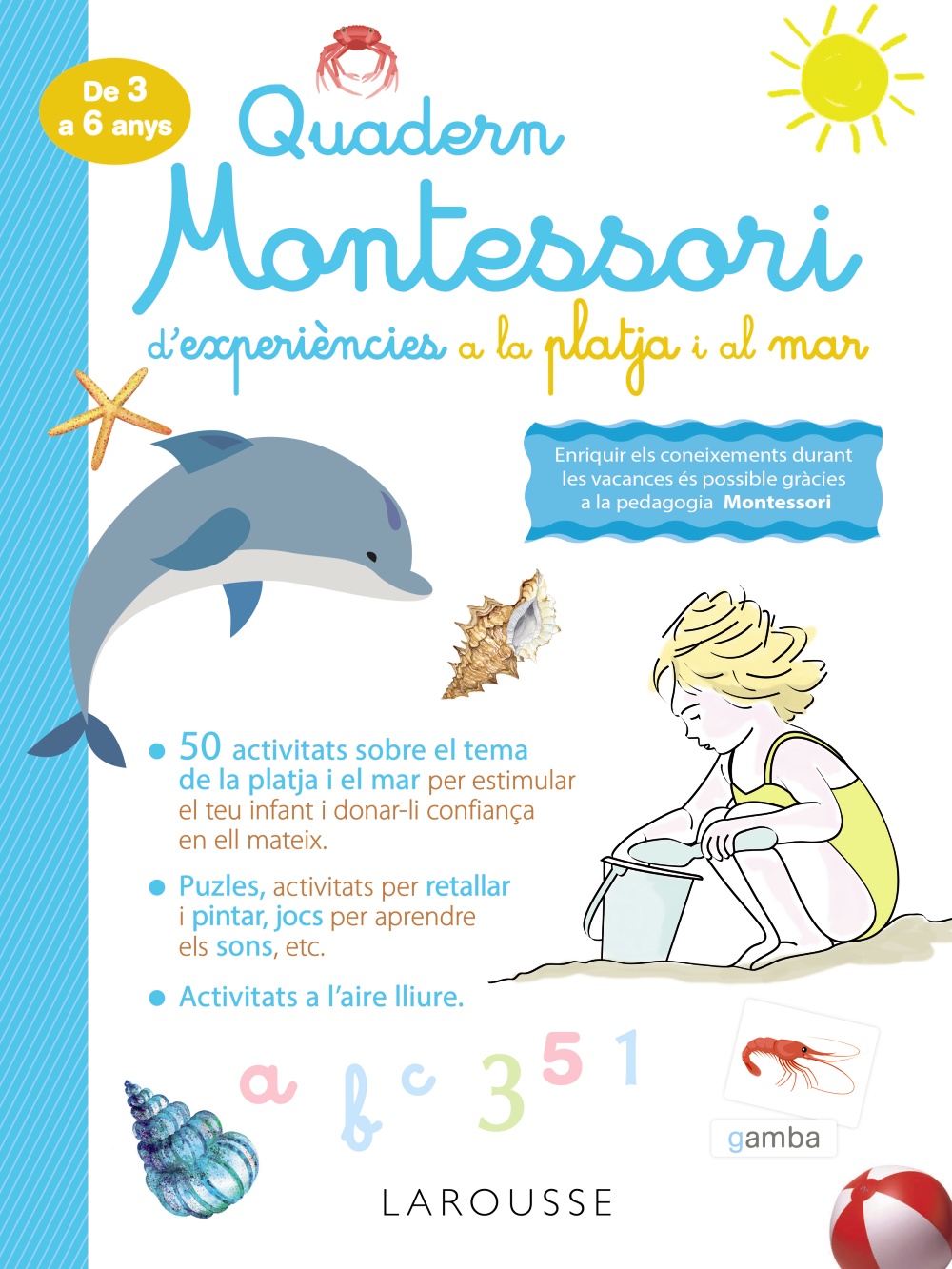 Portada del Libro Quadern Montessori De Experiencies A La Platja I El Mar de Vv.Aa. - 9788418100345