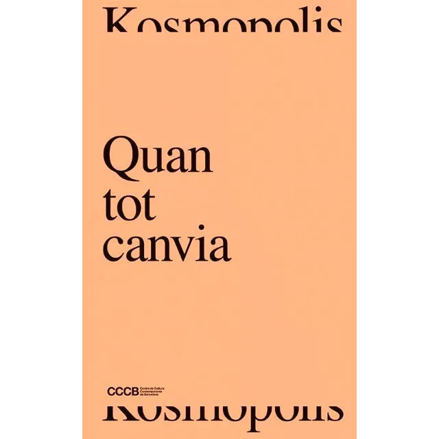 Portada del Libro Quan Tot Canvia/ When Everything Changes de Vv.Aa. - 9788409084531