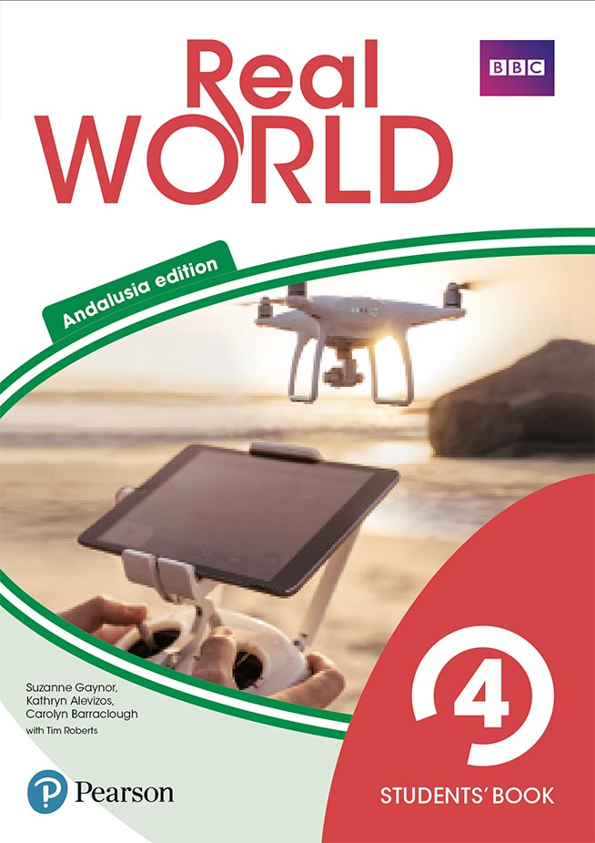 Portada del Libro Real World 4 Students Book With Online Area & Vocabulary App (Andalus de Vv.Aa. - 9788420571676