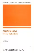 Portada del Libro Regimen Local (Texto Refundido) (2ª Ed.) de Vv.Aa. - 9788470283635