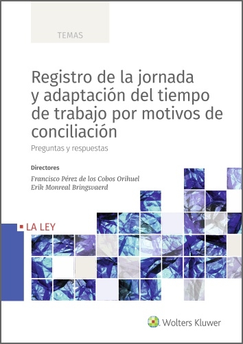 Portada del Libro Registro De La Jornada Y Adaptación Del Tiempo De Trabajo Por Motivos de Vv.Aa. - 9788490209653