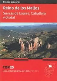 Portada del Libro Reino De Los Mallos: Sierras De Loarre Caballera Y Gratal 2019 Mapa Ex de Vv.Aa. - 9788483219027