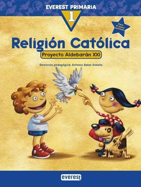 Portada del Libro Religion 1 (Aldebaran Xxi) (Educacion Primaria 1º Ciclo) de Vv.Aa. - 9788424109912